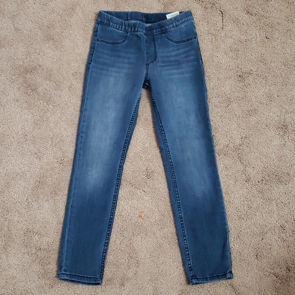 H & M leggings & denim Girls size 7-8